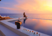 Feature Sunset water suite lily beach